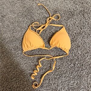 J. Crew Orange Bikini Top